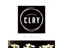 Tablet Screenshot of harvestclay.com